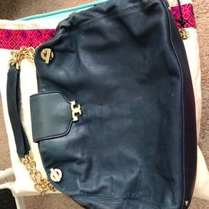 Tory Burch leather satchel bag